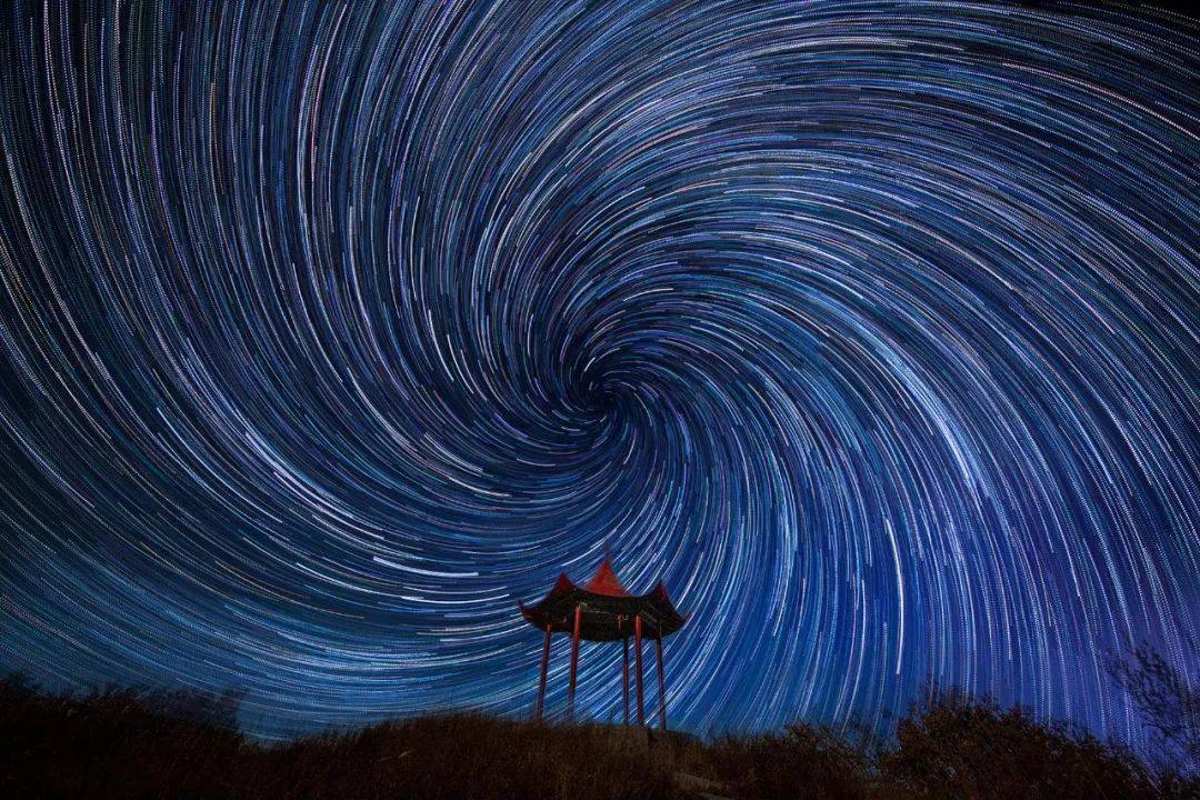 定格梦幻星空的轨迹