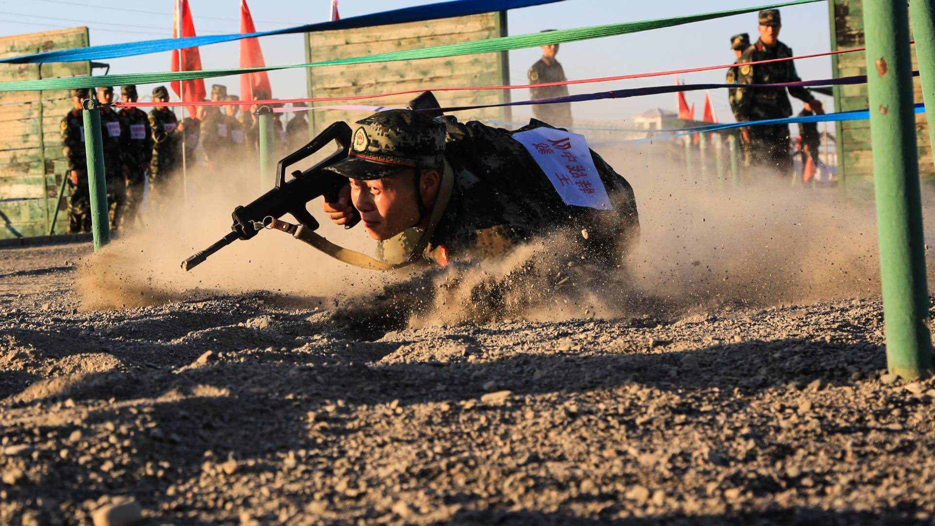 练为战直击武警塔城支队火热练兵场