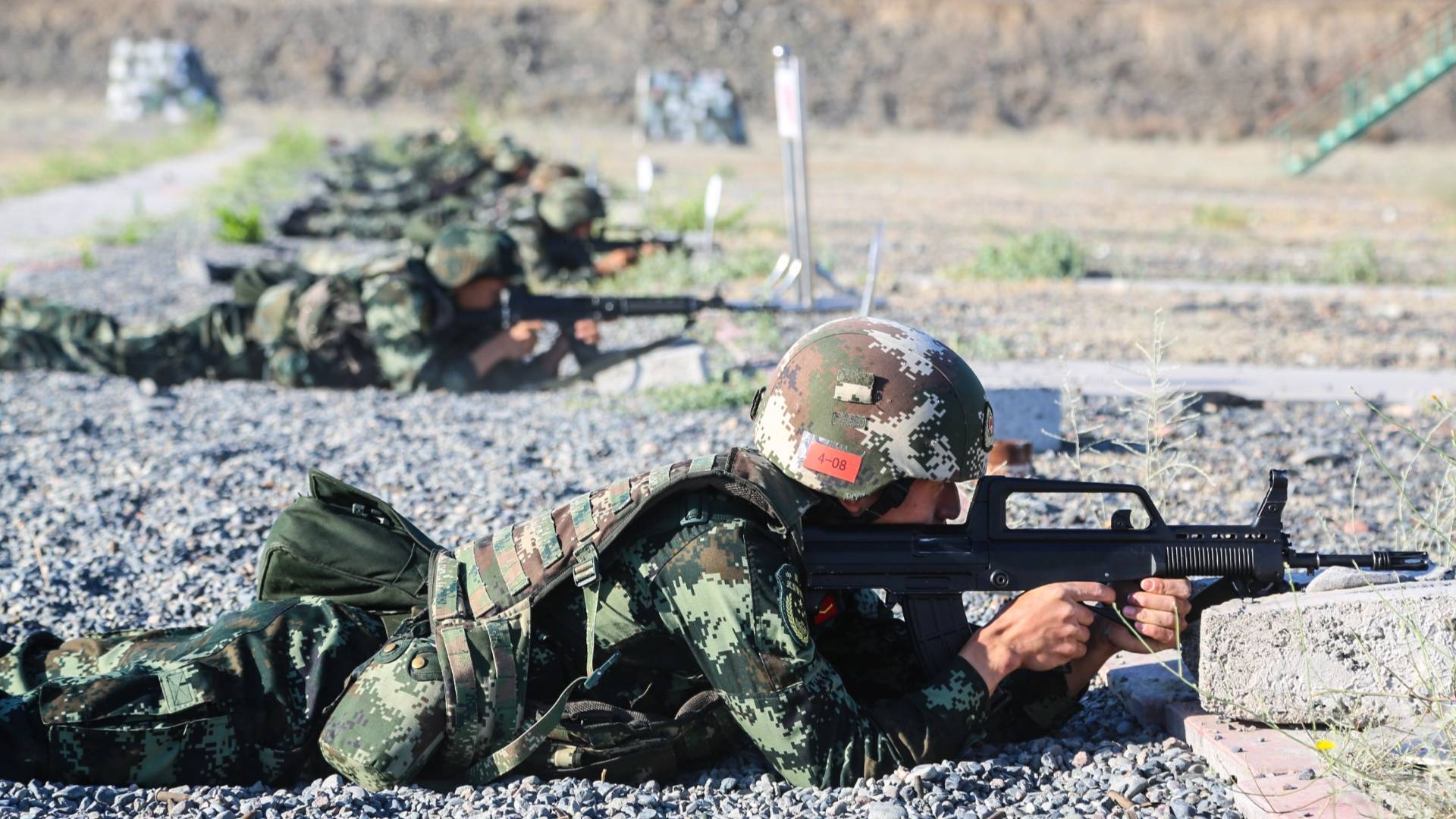 直击武警塔城支队火热练兵场_伍志斌_武警新疆总队_消息