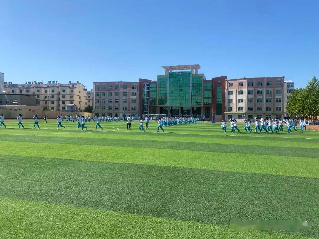 高阳县三利中学防震疏散演练_应急_志义_地震