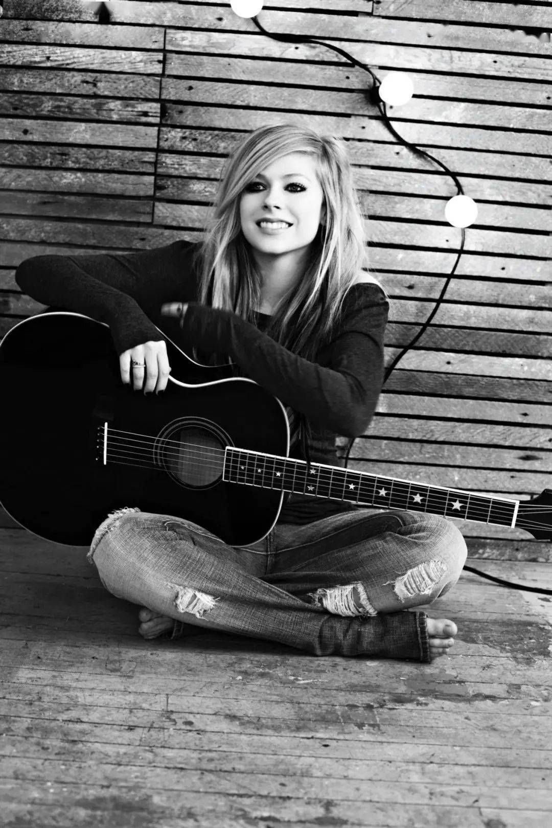 艾薇儿《happy ending》x guild吉他不插电版本!_avril_专辑_音乐