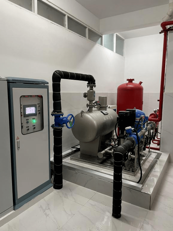 好消息我市首个高层住宅二次供水改造项目完成