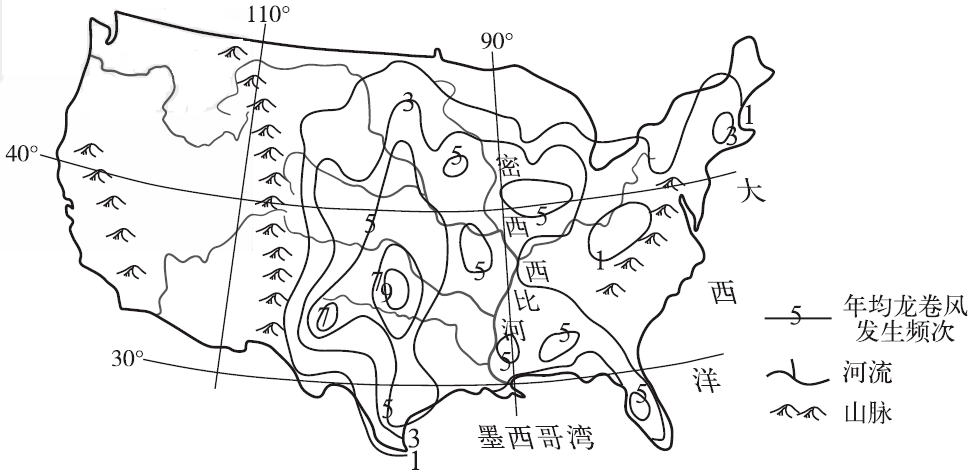 南北美洲地形简笔画图片