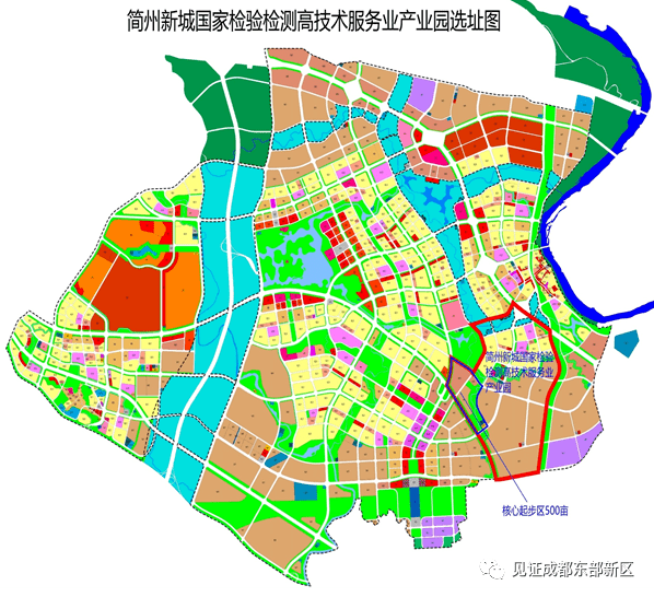 2021简州新城规划图图片