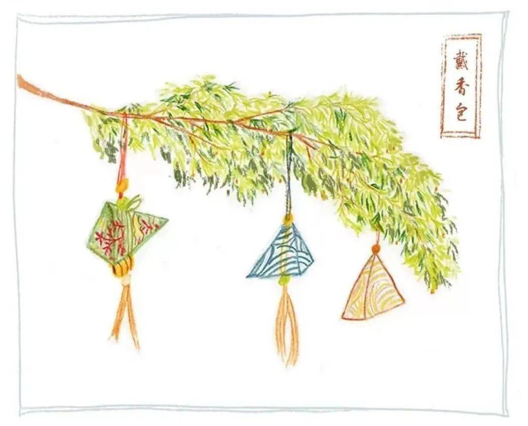 挂艾草插菖蒲吃粽子在都江堰这样过端午
