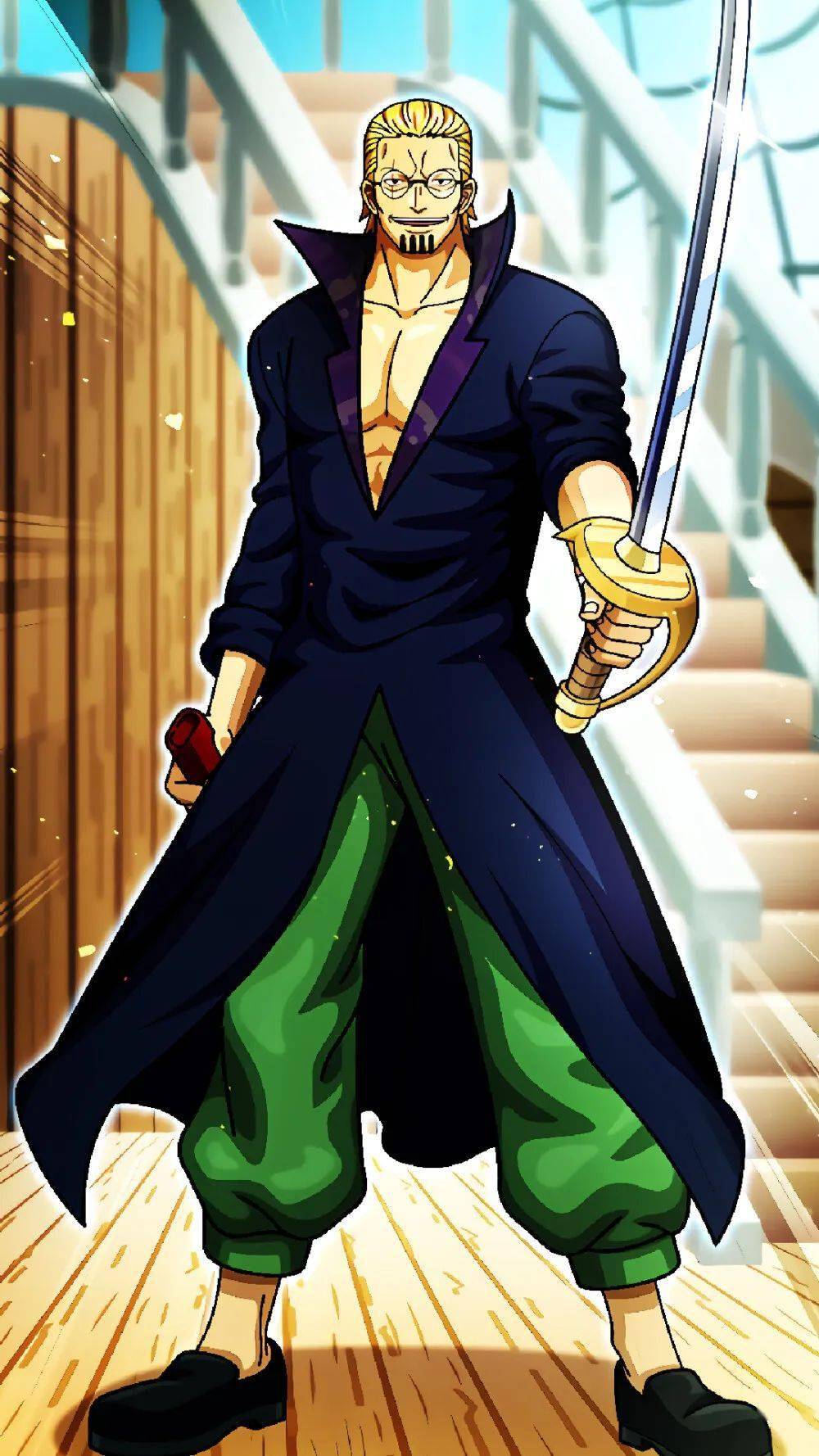 海贼王壁纸旧时代的残党冥王雷利