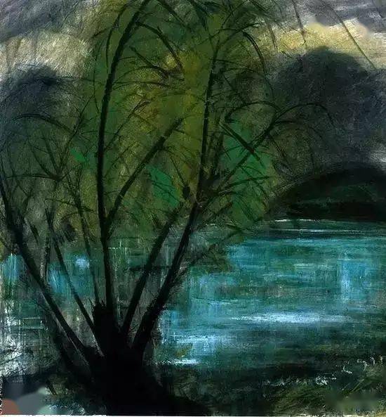 林风眠《春风》 1960年 上海美术家协会藏林风眠《仕女二》林风眠