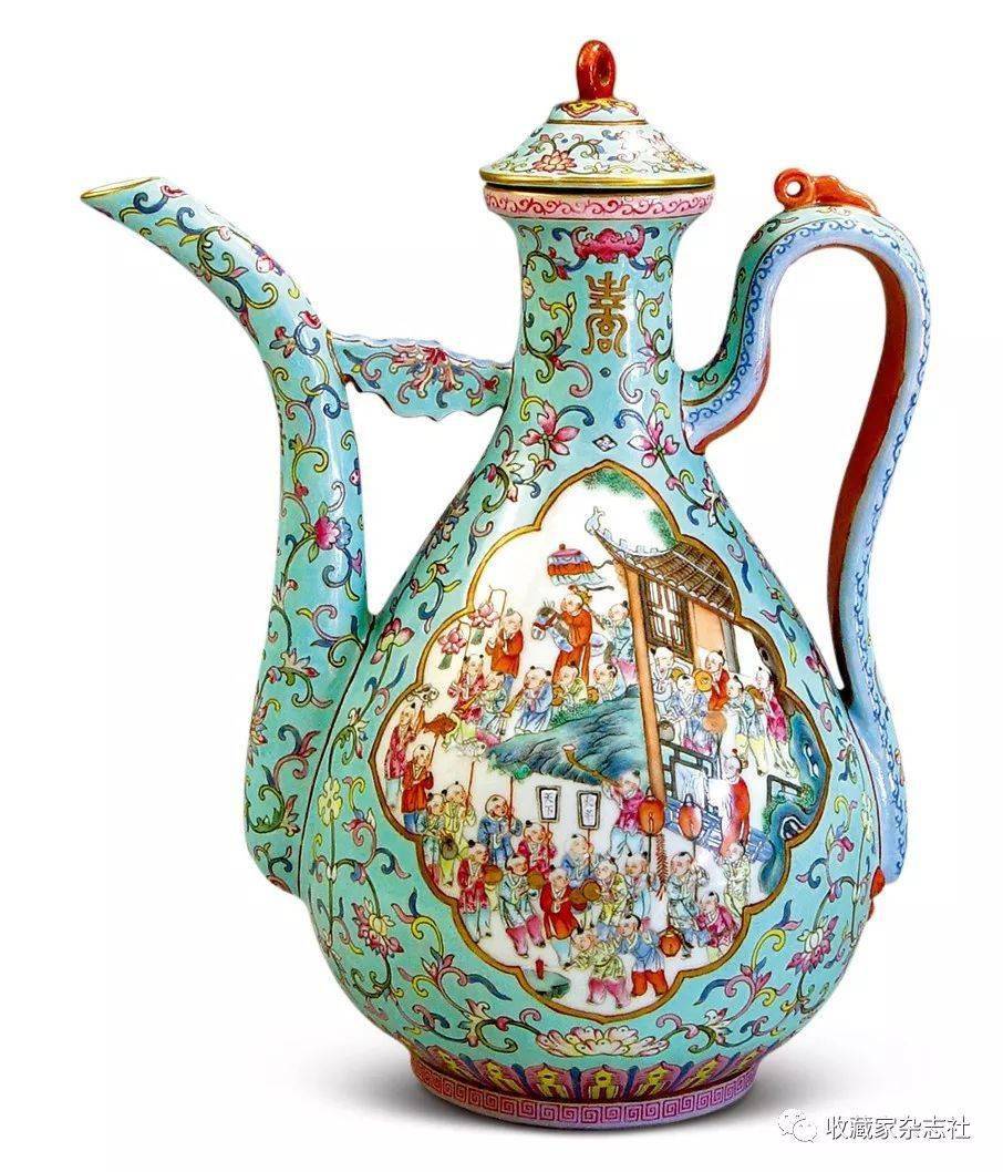 形制缤纷的清代宫廷茶壶们