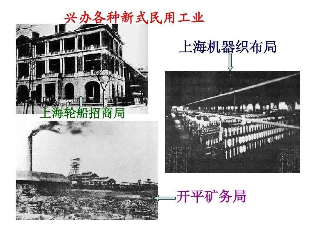 上海也作为洋务运动重点城市之一,清政府在上海大肆创办企业,许多民间