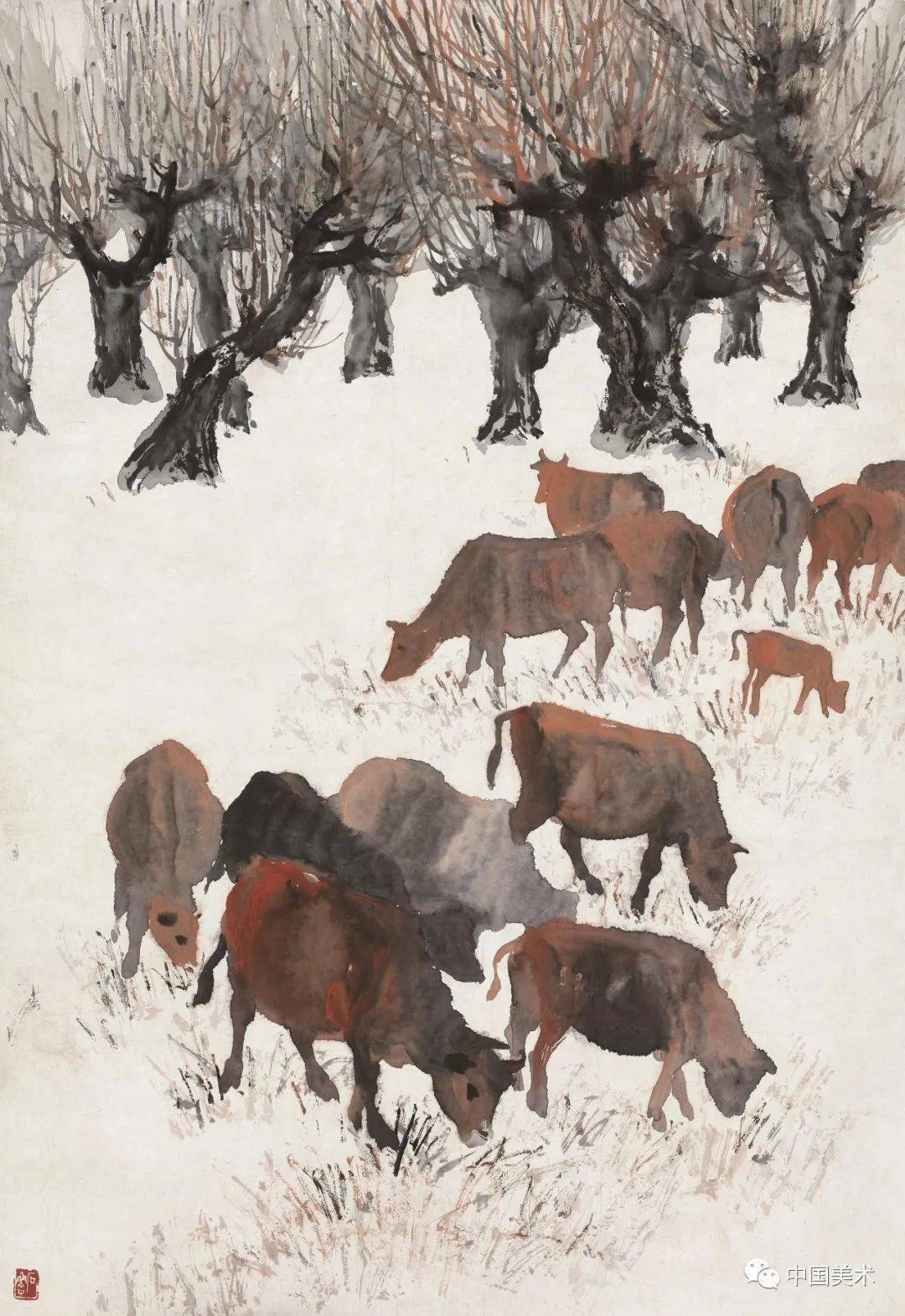 石鲁的画高清百图