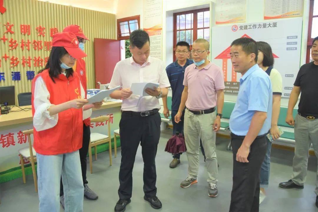 秀屿区领导带队督导检查文明城市创建工作_蔡进山_实践_东庄镇