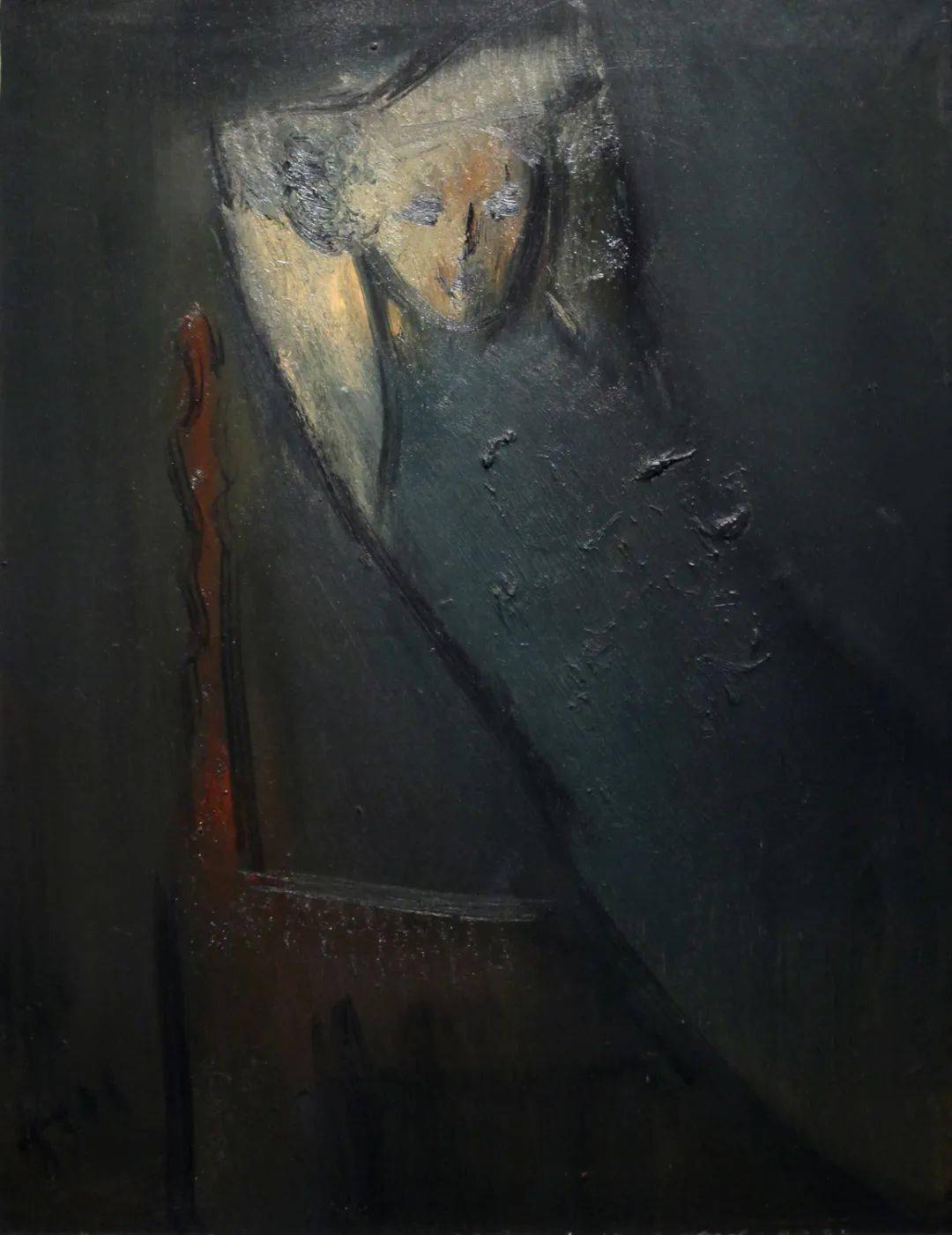 线上展 | 蒋长虹作品欣赏_cm_油画_丙烯