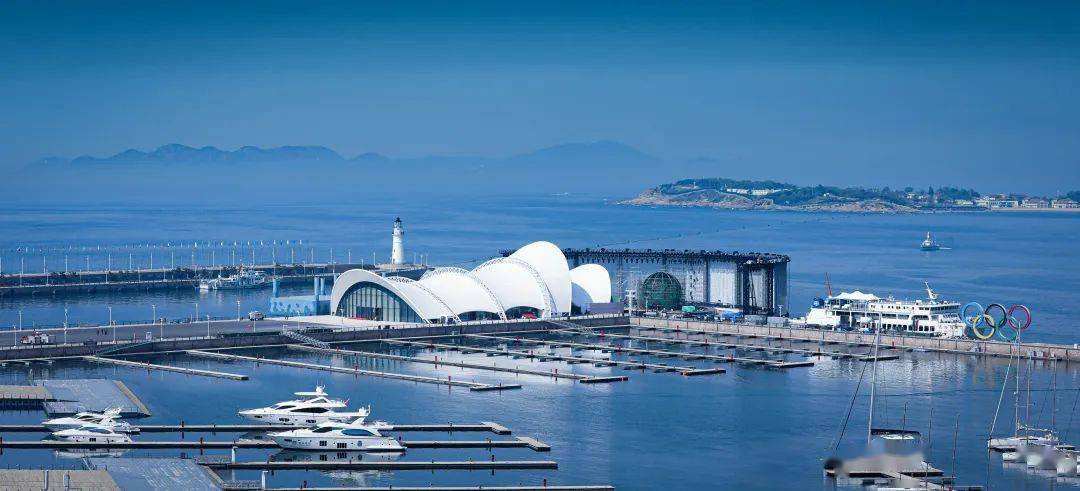 奥帆博物馆95作为各类大型国际帆船赛事定位青岛站坐标的祈福灯塔