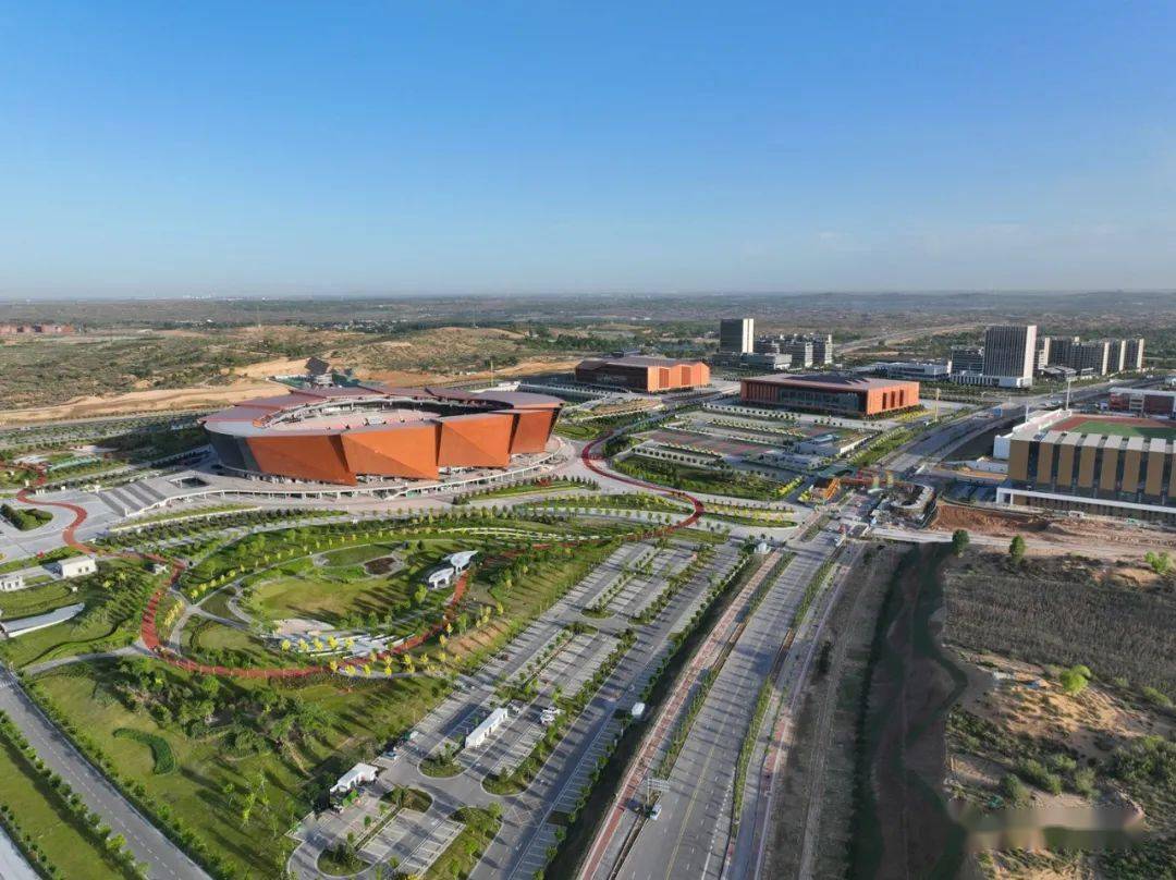 沙漠里城市-科创新城体育中心_榆林市_会展_新城