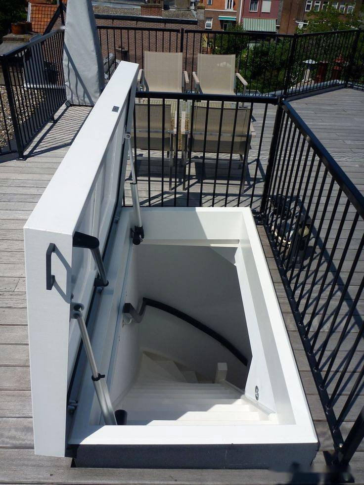 屋顶设天窗靠这8种样式连通户外上下楼省心采光通风也更好