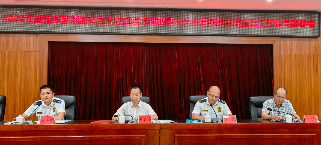 市挂牌督办火灾高风险区域整治工作动员部署会_陈志昌_工作_高风险区