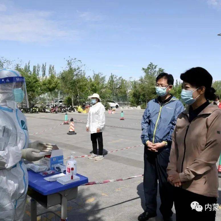 王莉霞在二连浩特市暗访检查疫情防控工作 核酸 检测 隔离