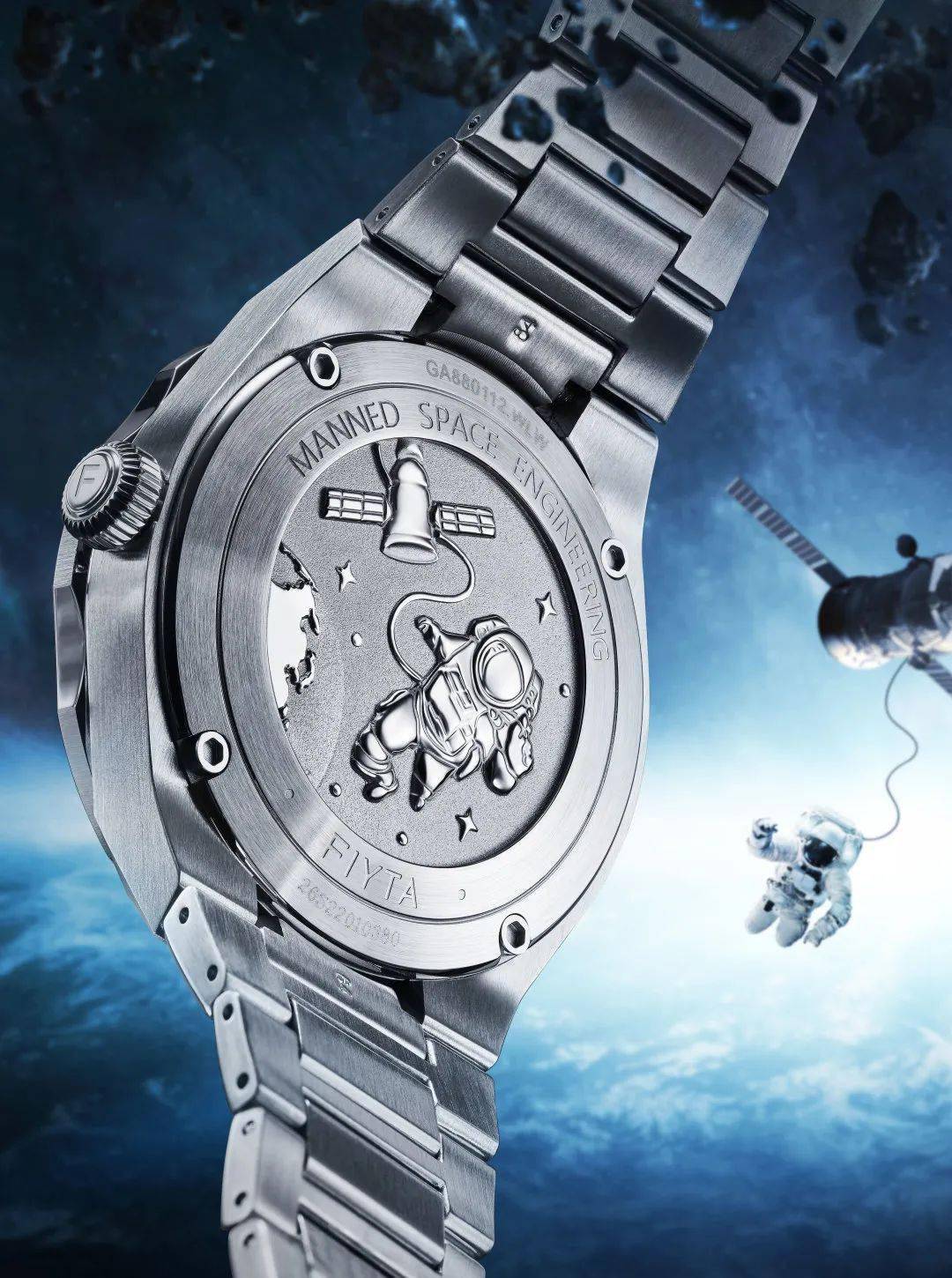飞亚达"太空漫步"返回舱款手表,见证勇者出征_航天_中国人_系列