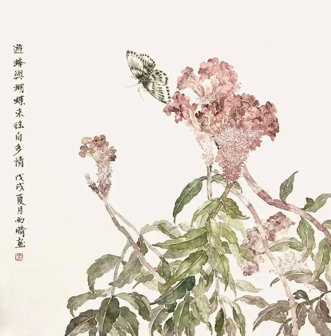 青年工笔画家王雨晴作品赏析