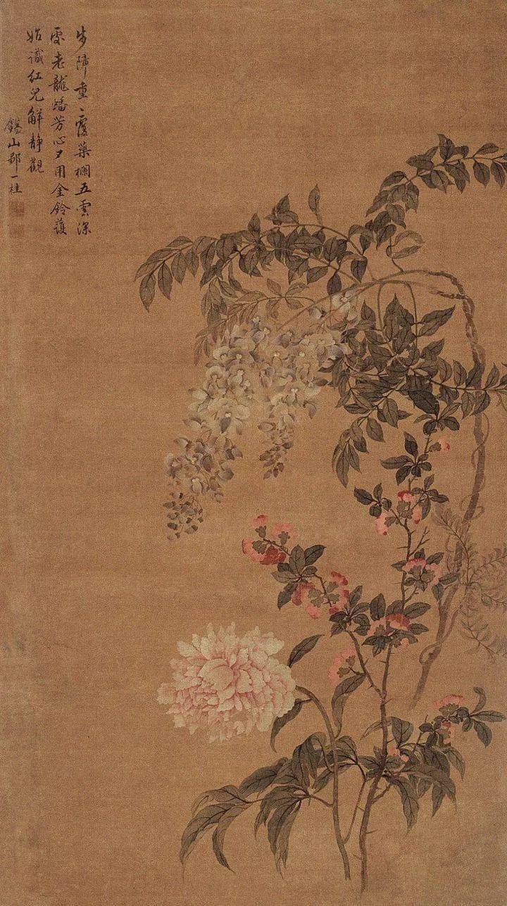 邹一桂花鸟雅致怡然