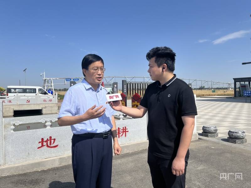 中共安阳县委副书记,安阳县人民政府县长马卫接受央广网记者采访(央广