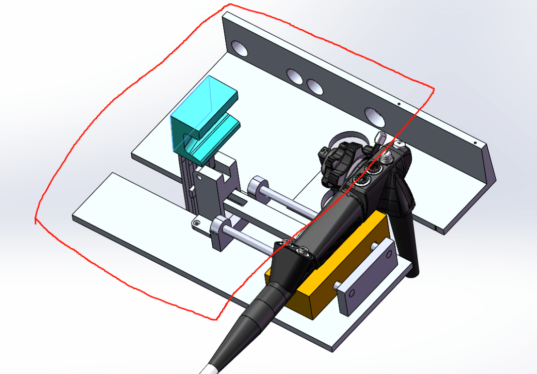 拉开安装时不知道有没有更好的快装快拆结构,可以不用连杆,能做到需求