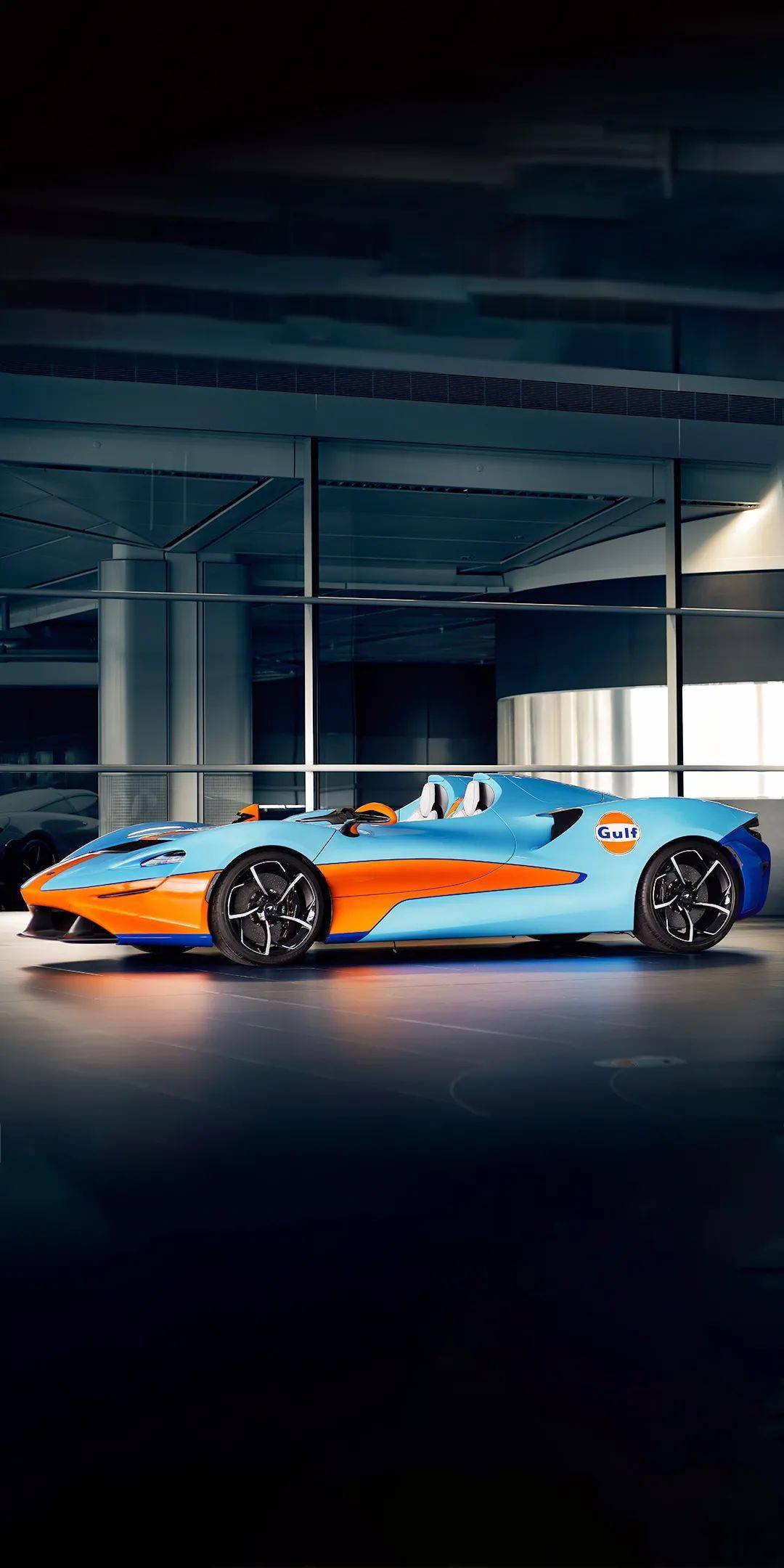 海湾石油涂装的迈凯伦elva