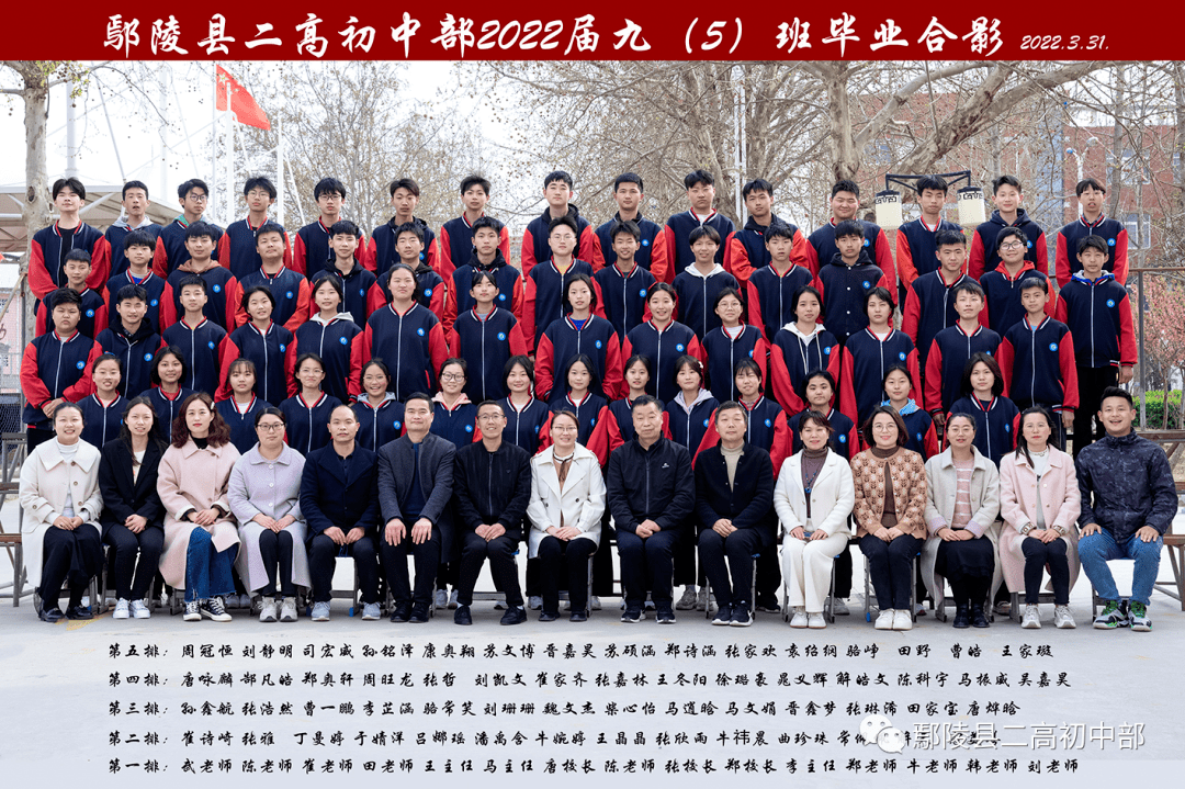 鄢陵二高初中部2022届毕业照合集有你家孩子吗