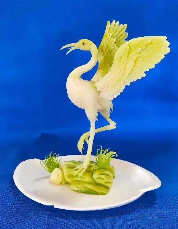 看看这组食雕有多美