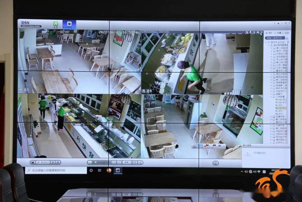 商河县食品安全互联网明厨亮灶二维码一扫后厨全知道