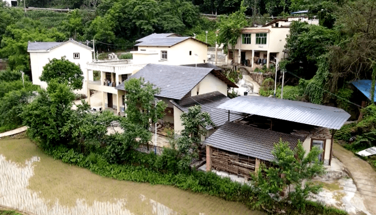 美丽乡村行丰都县栗子乡建龙村垄上新貌