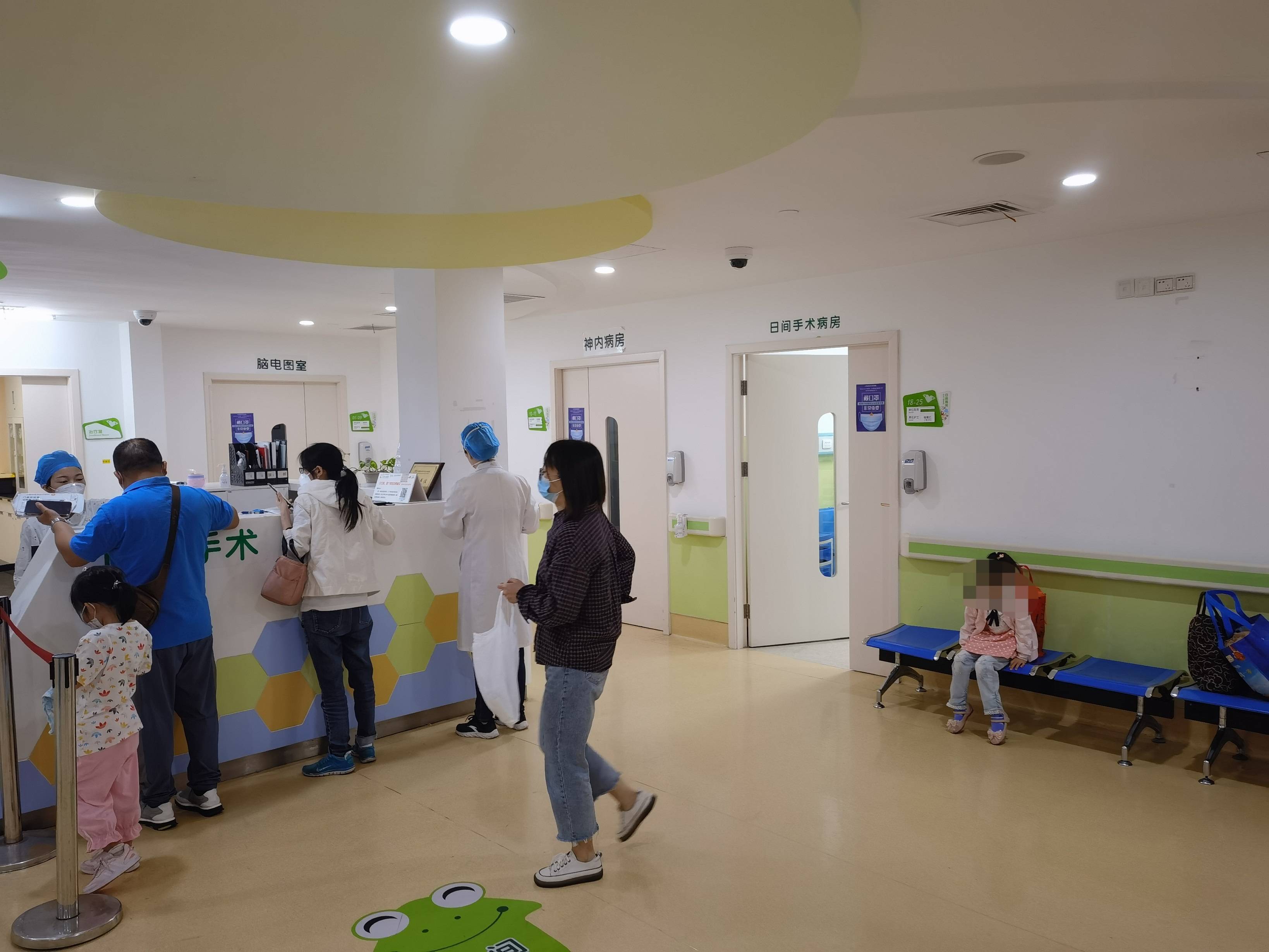 上海市儿童医院北京西路院区日间手术中心正式恢复使用,包括耳鼻喉科