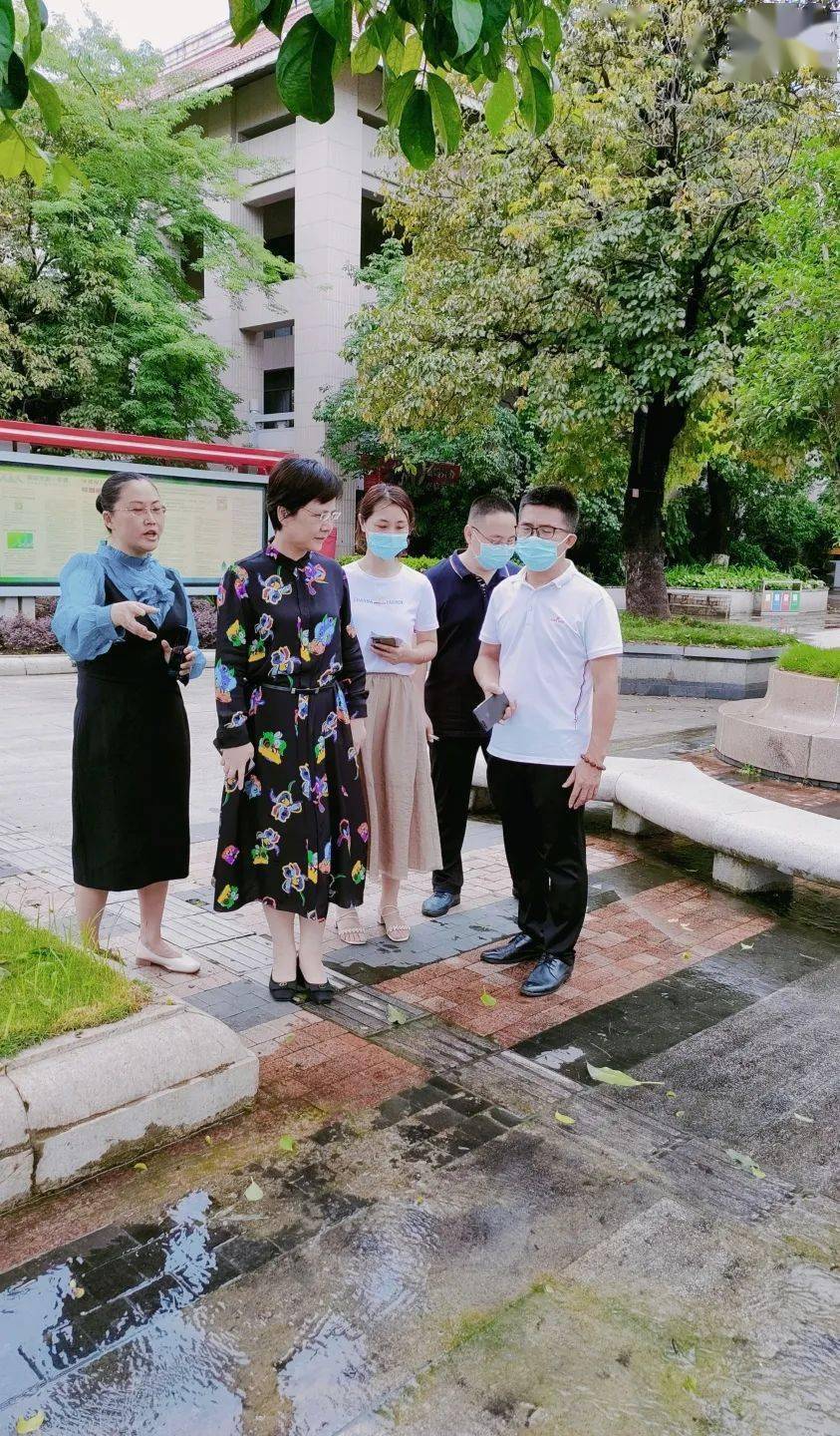 创建文明城市文旅人在行动市文旅局刘晶洁局长深入一线督导创城工作