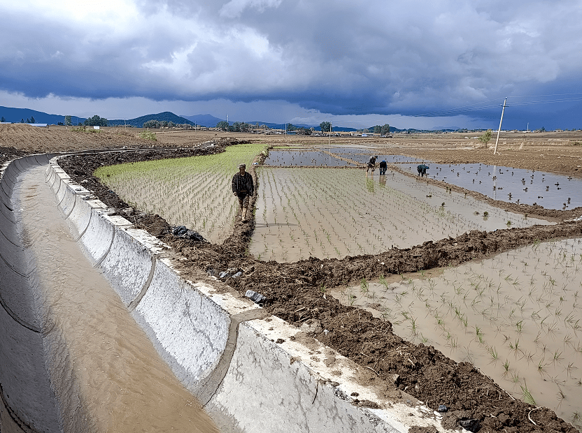 乡村振兴进行时柳河县孤山子镇建起连心渠