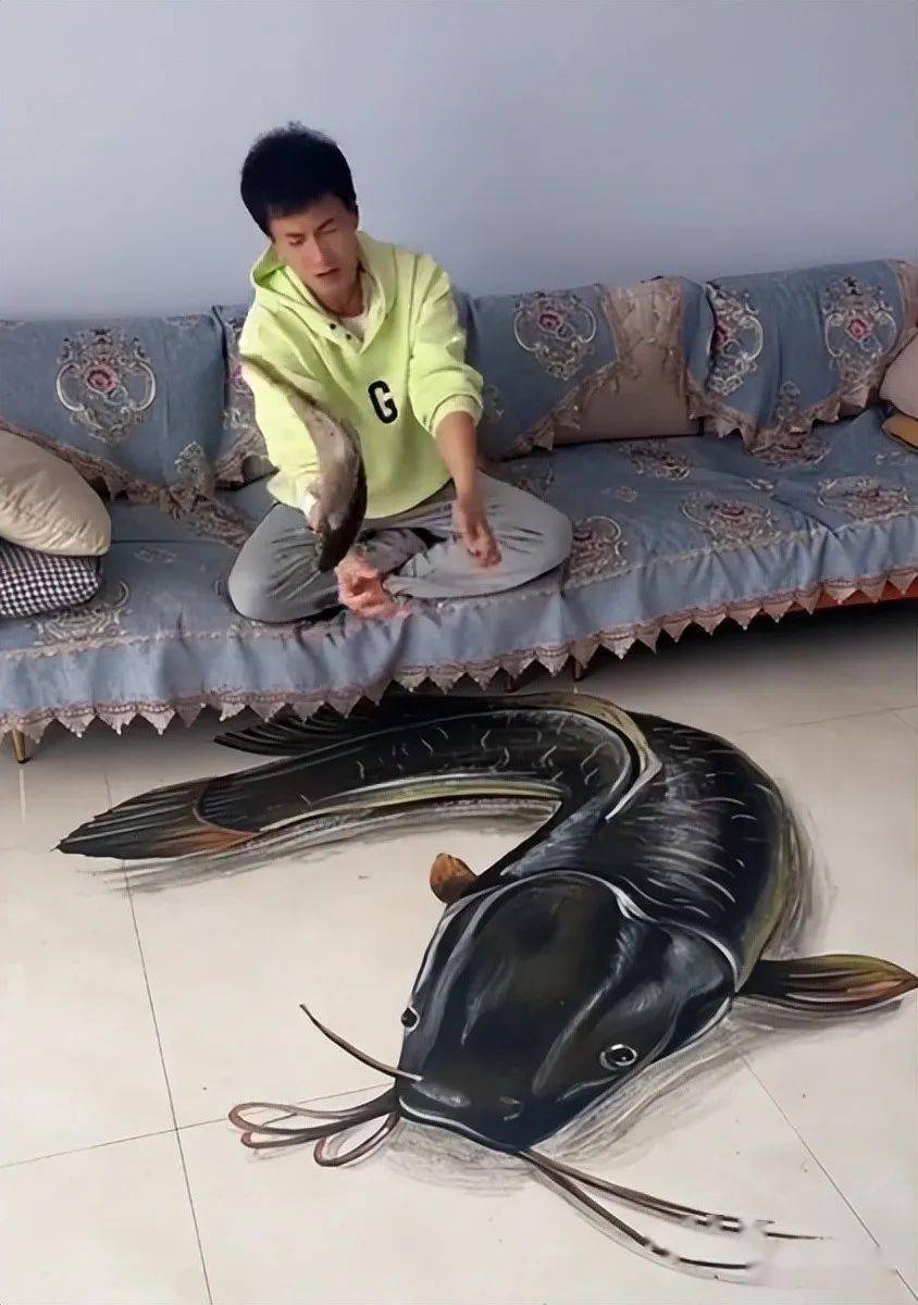 【乱石穿空】张世先:"3d立体画"吓呆路人67_小伙_美女_全网