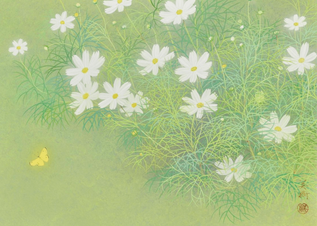 日本插画家野地美树子作品欣赏花卉篇