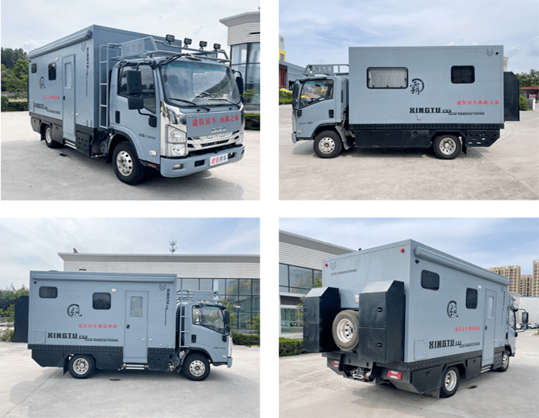 624西安房车展硬汉外观美式内饰途佳星途1号方舱房车