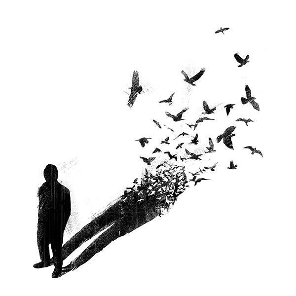 超美负空间创意插画欣赏