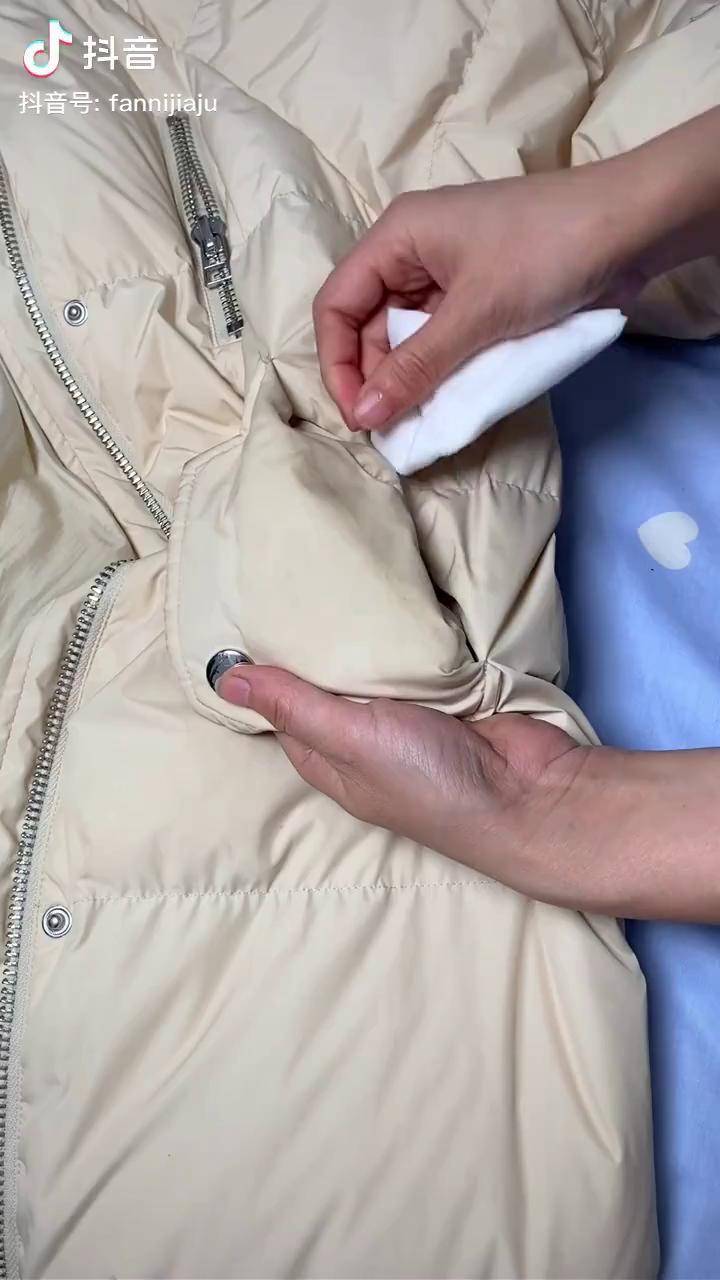 擦的干净还不留印子,很实用羽绒服清洁湿巾 清洁_羽绒服_印子