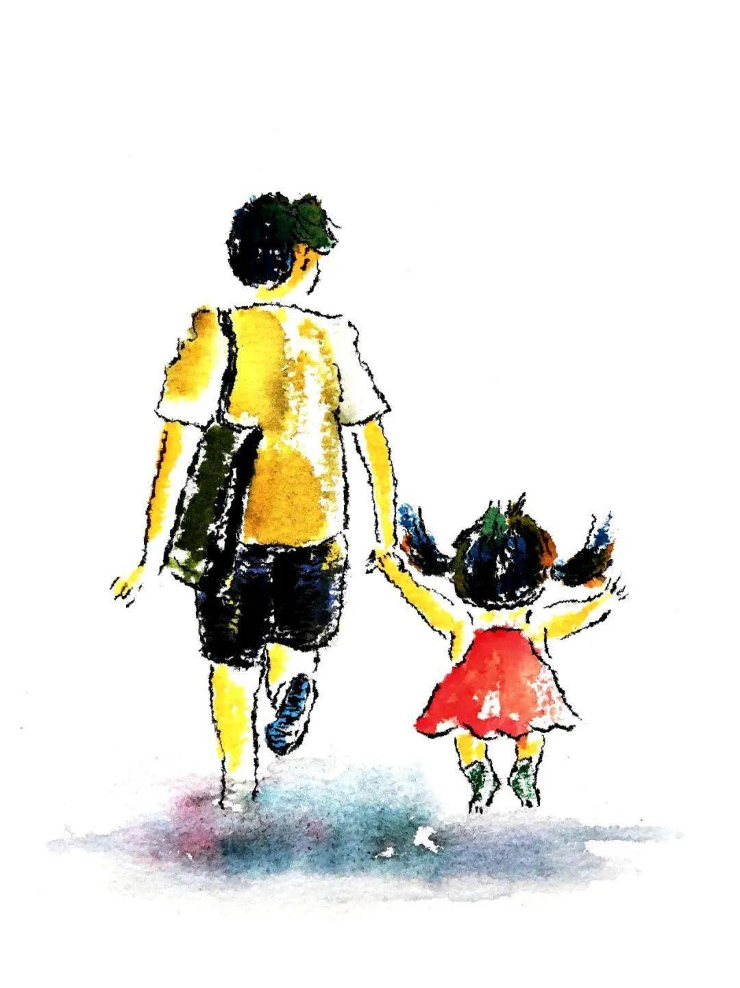 凝望着您的背影,感受到了您的坚韧;抚摸着您的双手,好似触摸到了