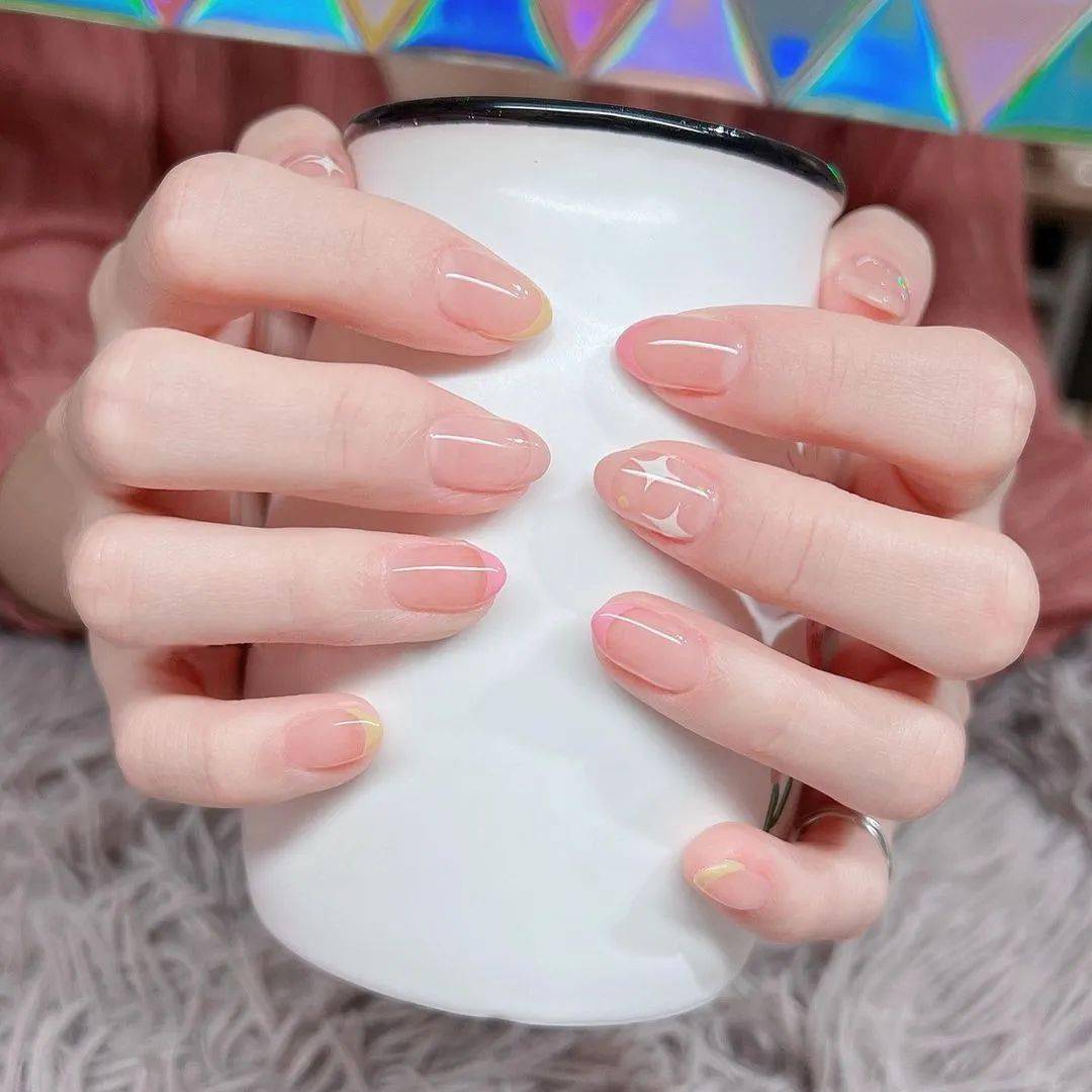 椭圆甲最适合做的美甲款式来了!_甲型_nail_阿离