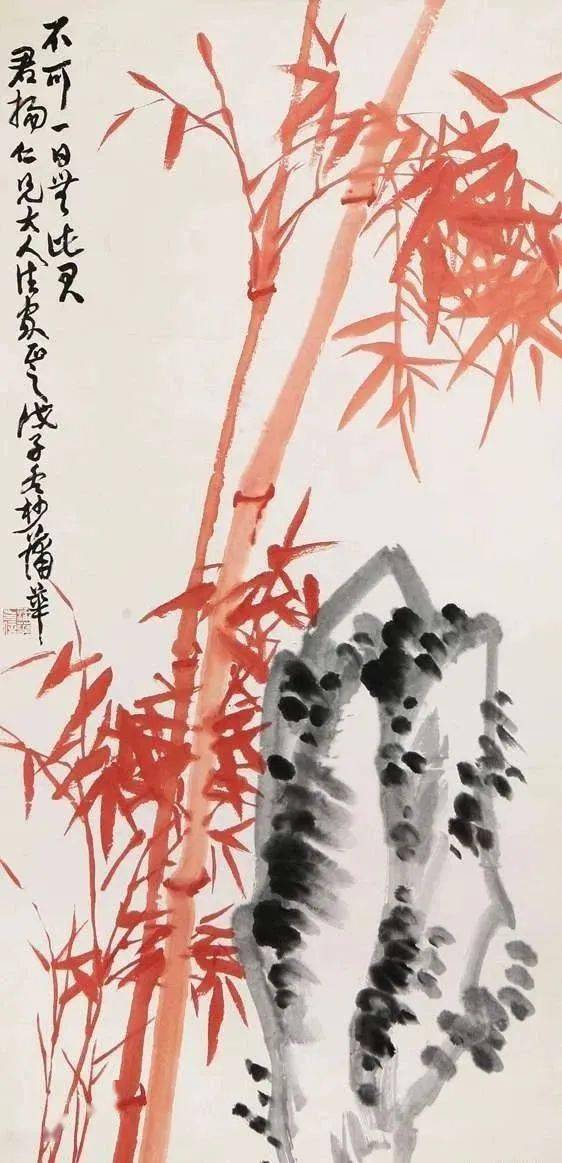 蒲华写竹飘逸洒脱