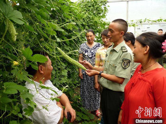 西藏軍區邊防軍人:在