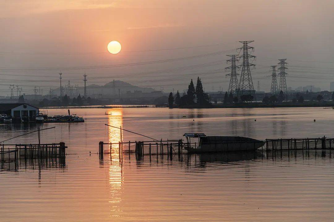 绍兴图说待开发的青甸湖