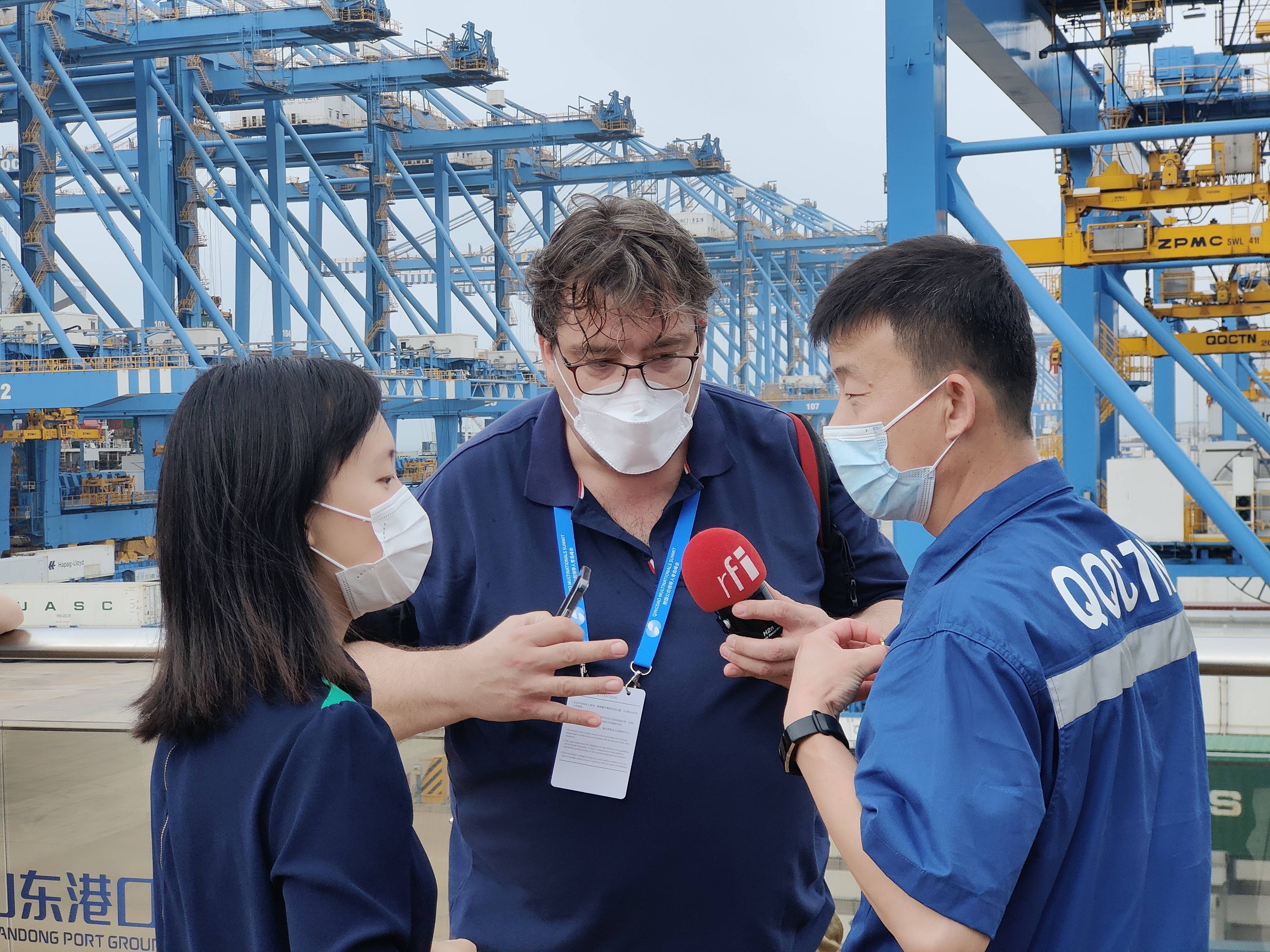 這一系列全球首創背後,標誌著山東港口青島港在智慧綠色港口領域再度