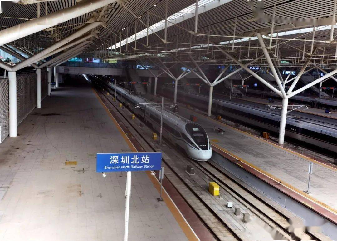 深圳至北京缩短近半小时新列车运行图上线