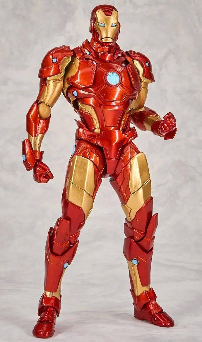 新品预定~ 海洋堂 惊奇山口系列 钢铁侠 尖端装甲 可动 手办_定金