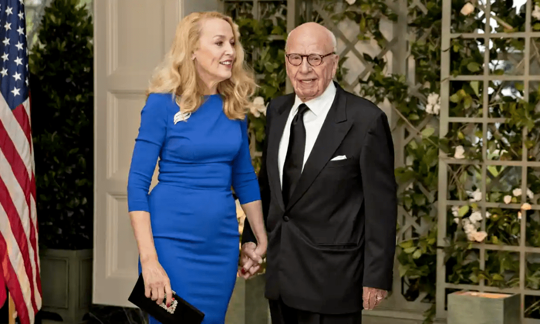 鲁伯特·默多克_婚姻_杰里·霍尔