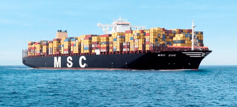 航运(msc)继续扩张船队,在江苏新时代造船下单订造20艘双燃料集装箱船