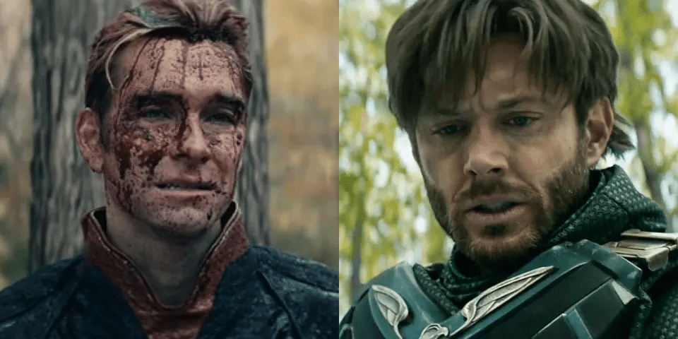 黑袍纠察队祖国人与士兵男孩的战斗极致疯狂